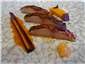 red mullet with clementine mustard